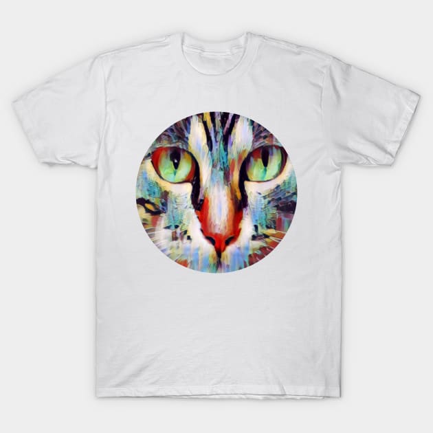 Adorable floppy cat T-Shirt by GoranDesign